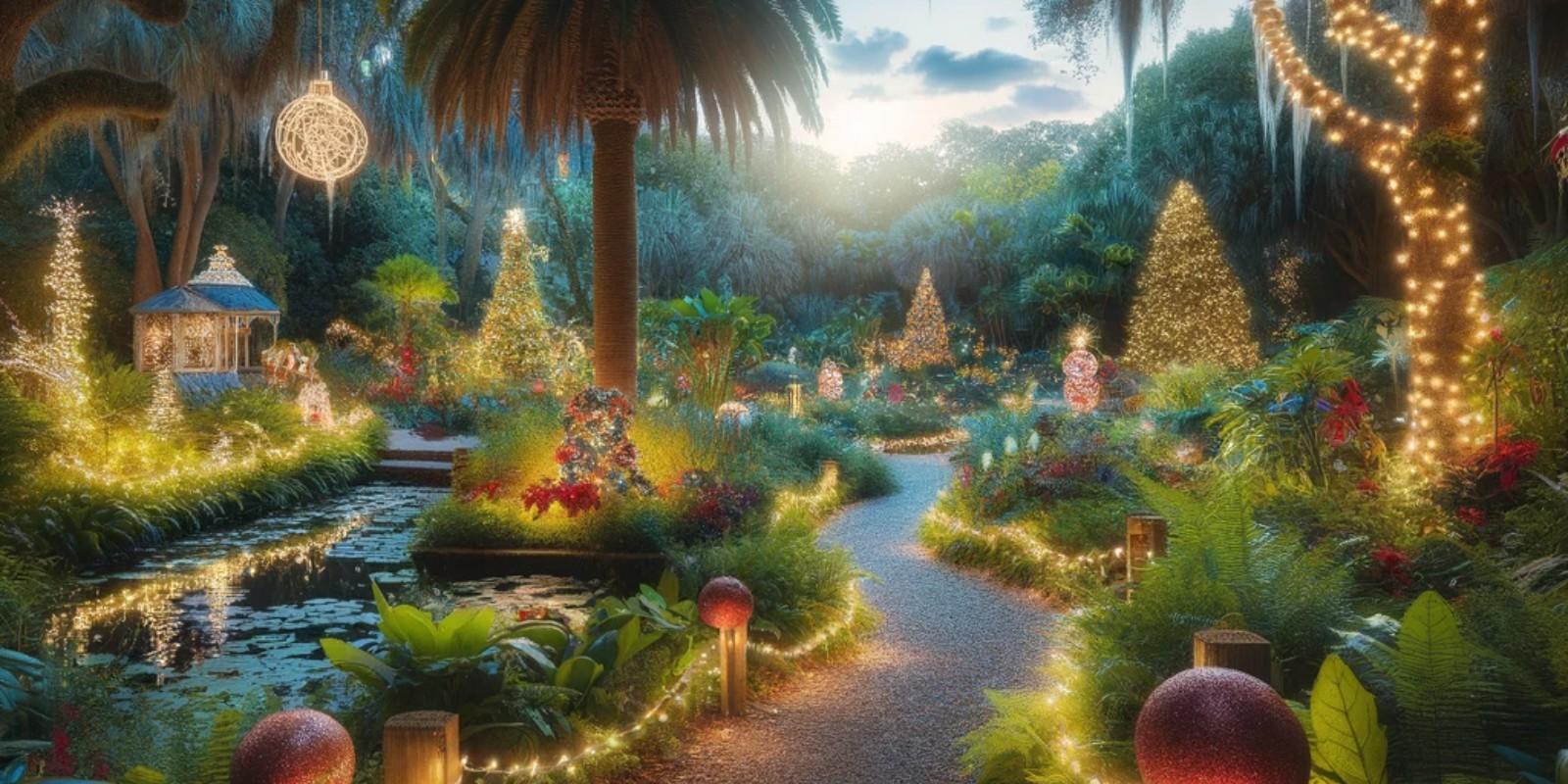 A Festive Journey Through Seminole Botanical Gardens with Luis: Unwrapping Real Estate Investment Secrets
